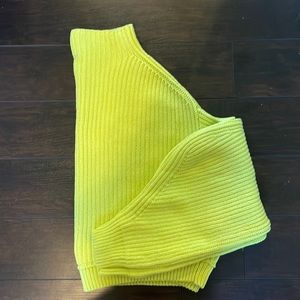 Free People Cropped Knit Sweater